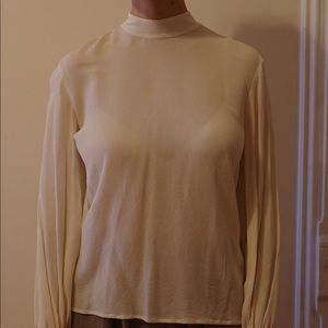 SOLD. Valentino vintage silk blouse